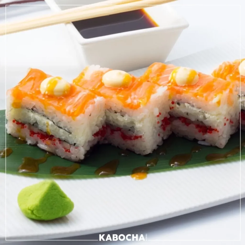 ร้านอาหารญี่ปุ่น คาโบฉะ ซูชิ เดลิเวอรี่ โอชิซูชิ