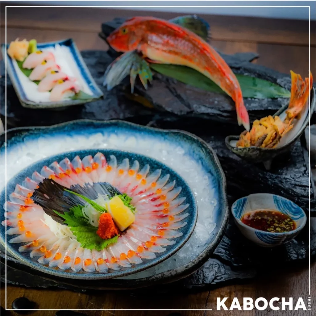 ทำความรู้จัก ปลาโฮโบะ ปลาแปลกหายาก ร้านอาหารญี่ปุ่น kabocha sushi delivery 