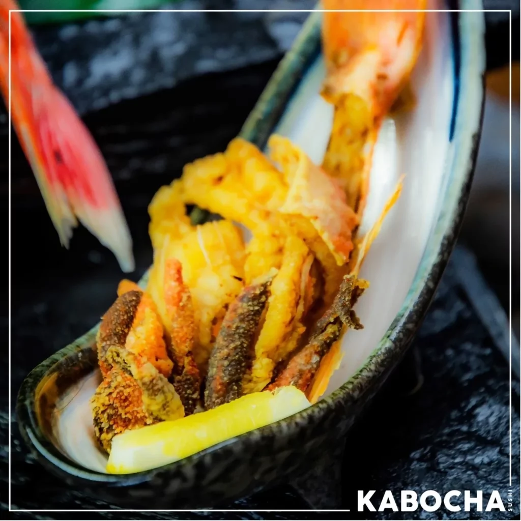 ปลาโฮโบะ เมนูที่ต้องลองชิมที่ ร้านอาหารญี่ปุ่น kabocha sushi delivery 