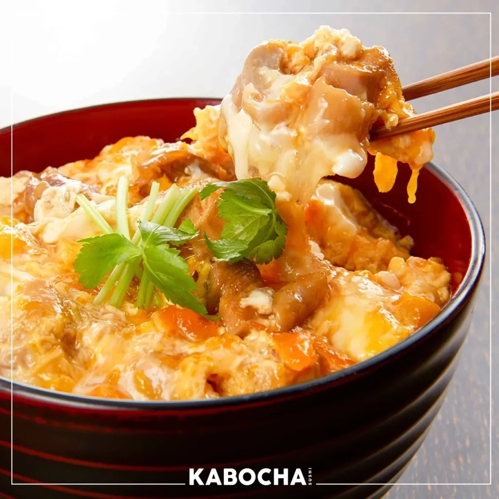 ร้านอาหารญี่ปุ่นใกล้ฉัน kabocha sushi delivery โอยาโกะด้ง ไข่คน ญี่ปุ่น ดงบุริ