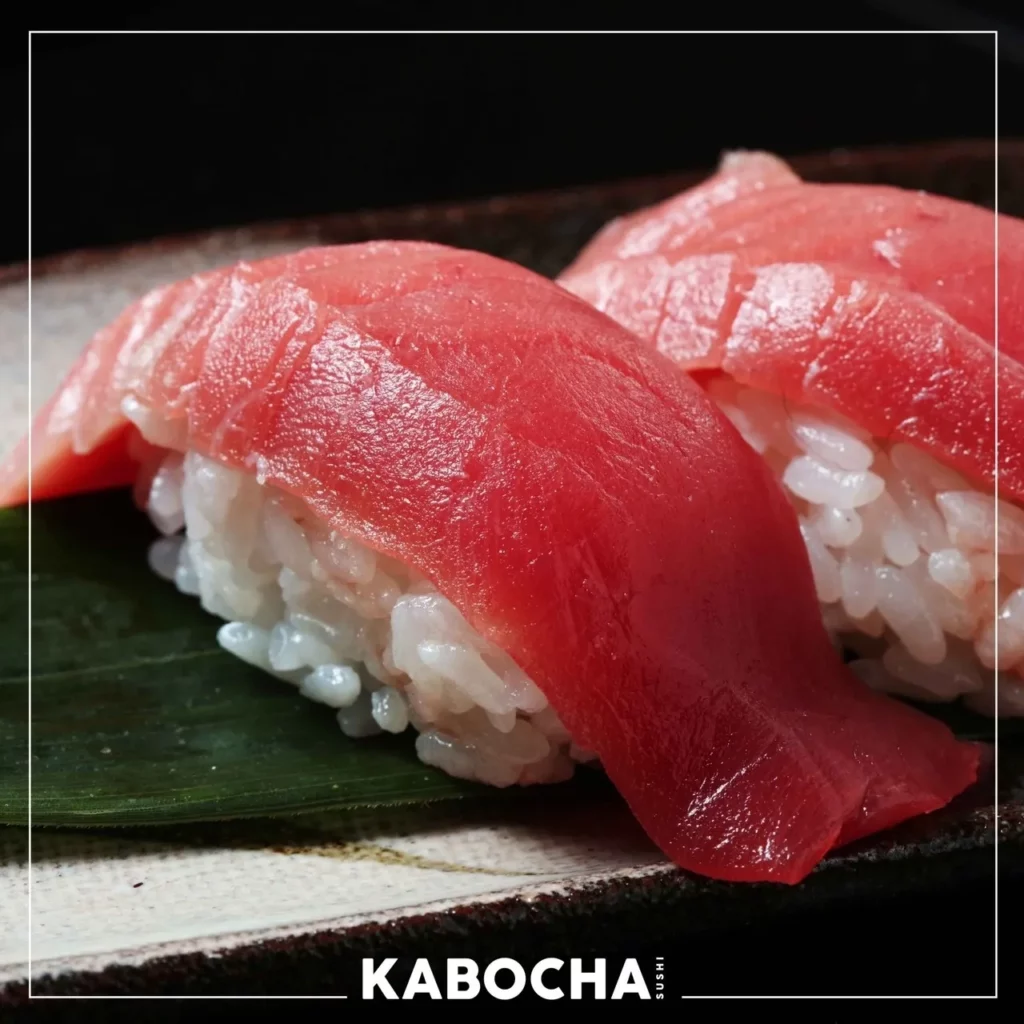 ร้านอาหารญี่ปุ่น kabocha sushi delivery แนะนำ อาหารญี่ปุ่น ปลาทูน่า