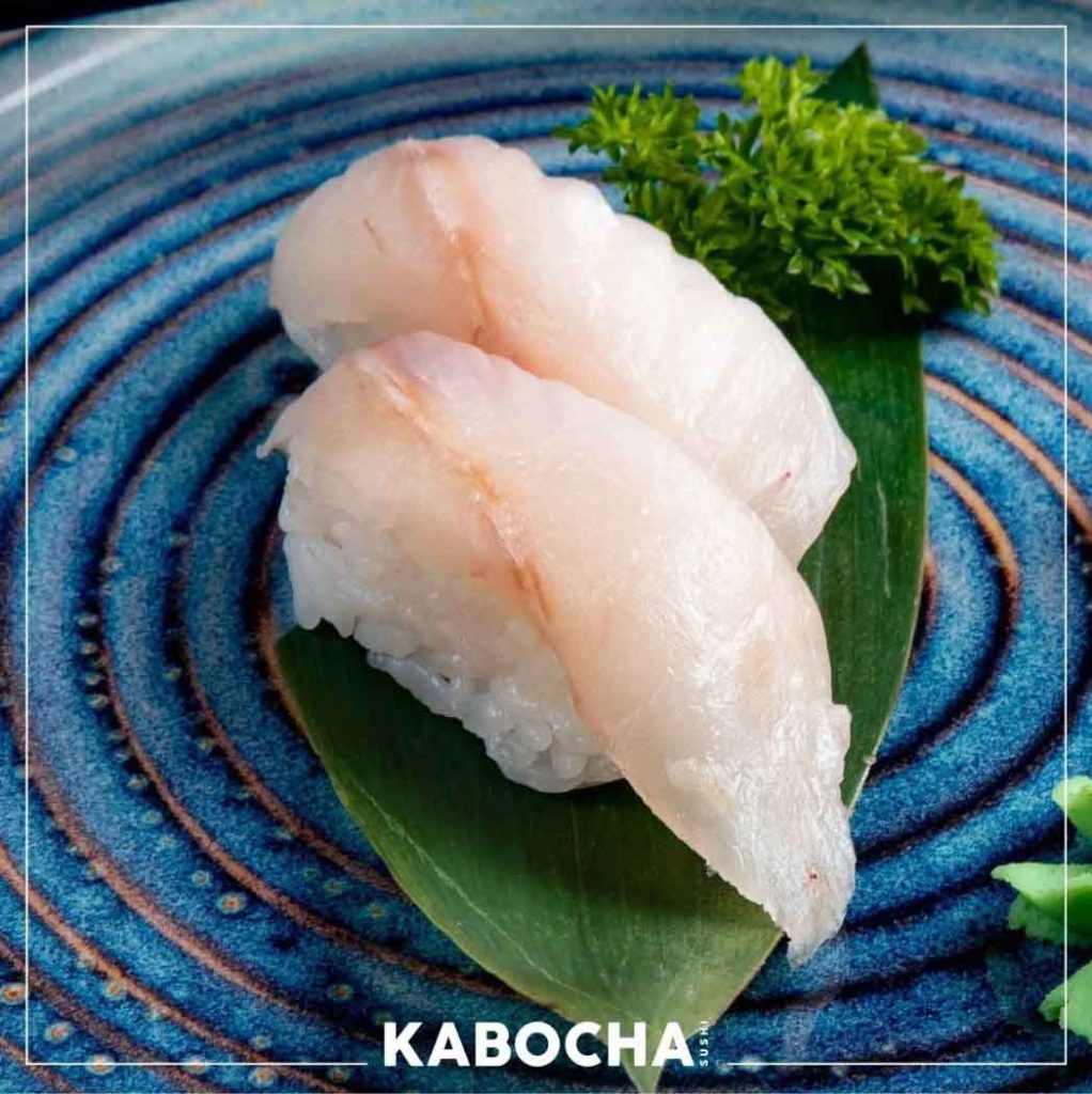 อาหารญี่ปุ่นใกล้ฉัน kabocha sushi delivery เสิร์ฟ ซูชิ จานละ 2 คำ